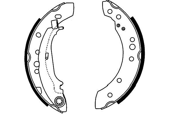 KAVO PARTS Jarrukenkäsarja BS-6420